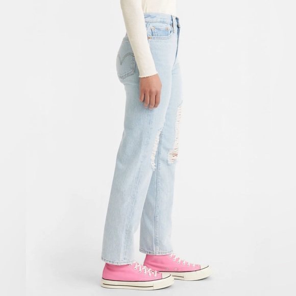 Levi's Wedgie Straight Ankle Women’s Jeans in color Flow Style 30x28 - Picture 3 of 9